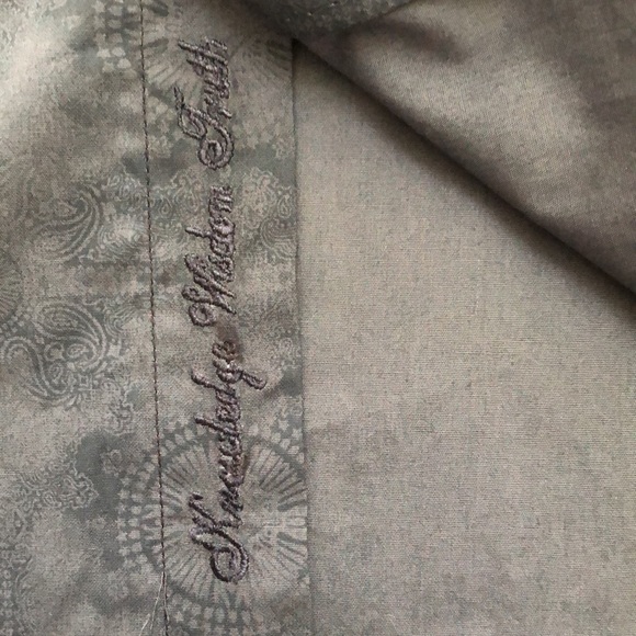 Robert Graham Mens Black Print Sutton Flip Cuff Button Down Shirt have S &M - Picture 6 of 12